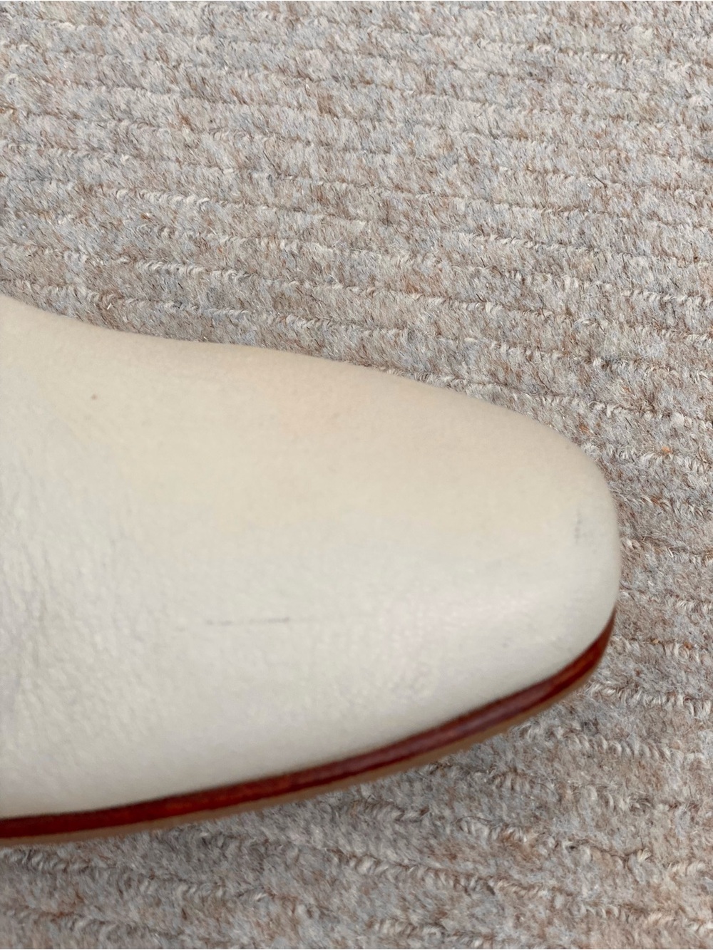 Rachel Comey Ivory Leather Ankle Booties - Picture 6 of 7